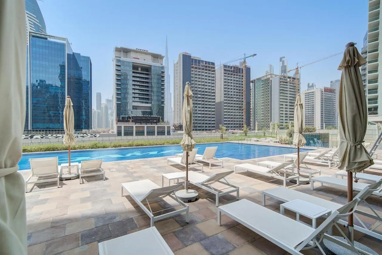شقة Elegant & Premium 1Bd W Burj Khalifa View! دبي الإمارات العربية المتحدة